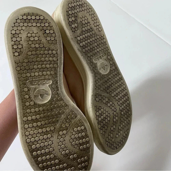 Adidas Womens Stan Smith Sneakers in Nude / Dust pearl Size 7.5 - Picture 5 of 8